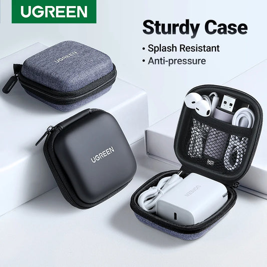 Luxury Storage Case Bag for Airpods Charger Cable