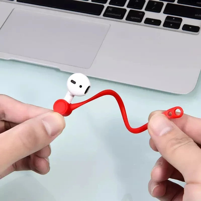 Soft Silicone Anti Lost Hook Earphones for Apple Airpods