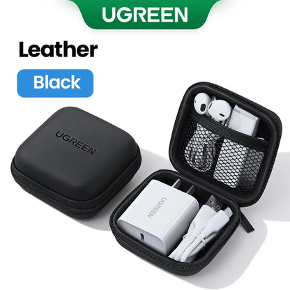 Luxury Storage Case Bag for Airpods Charger Cable