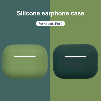 Solid Color Case For Apple Airpods Pro 2 Protective Cover