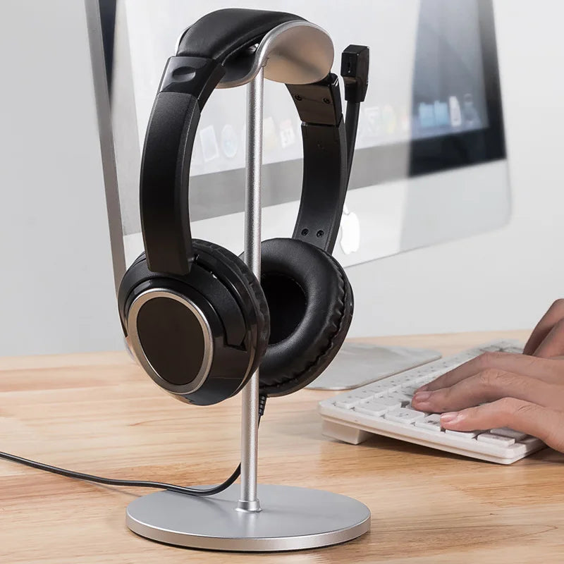 Metal Head-Mounted Headphone Stand  Holder for Airpods Max Beats