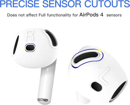 Eartips for AirPods 4 2024 4thTips Ear Hook Anti-slip Earphone