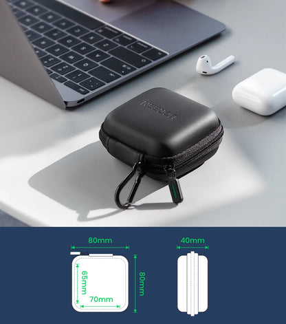 Luxury Storage Case Bag for Airpods Charger Cable