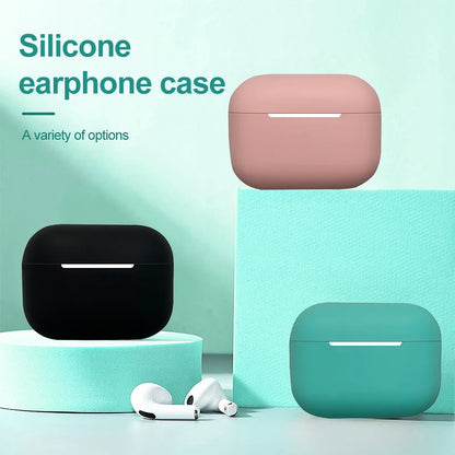 Solid Color Case For Apple Airpods Pro 2 Protective Cover